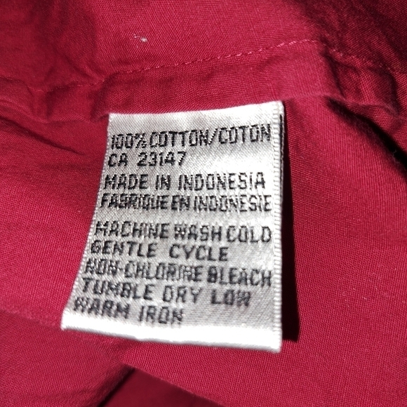 Talbots Button Down Blouse size medium - Picture 8 of 8